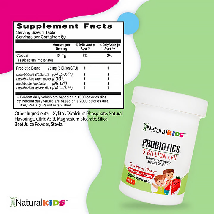 NaturalKids Probióticos 5 Billones UFC