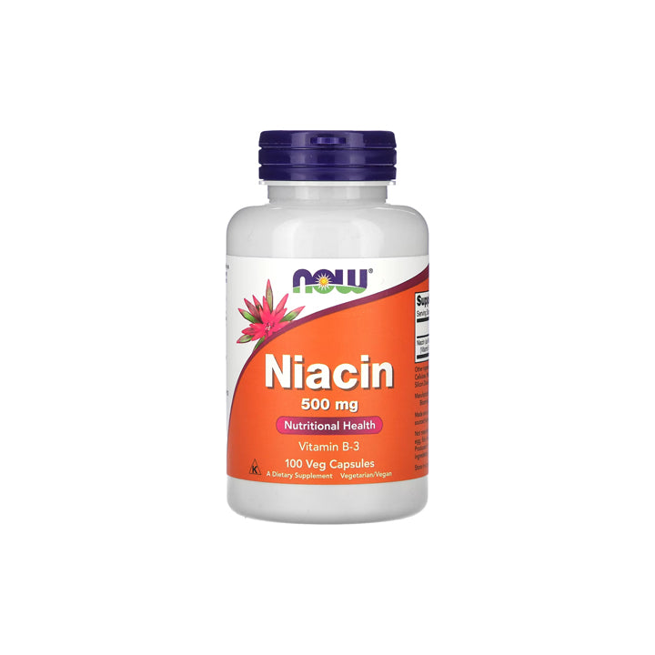 Niacina 500mg 100 cápsulas