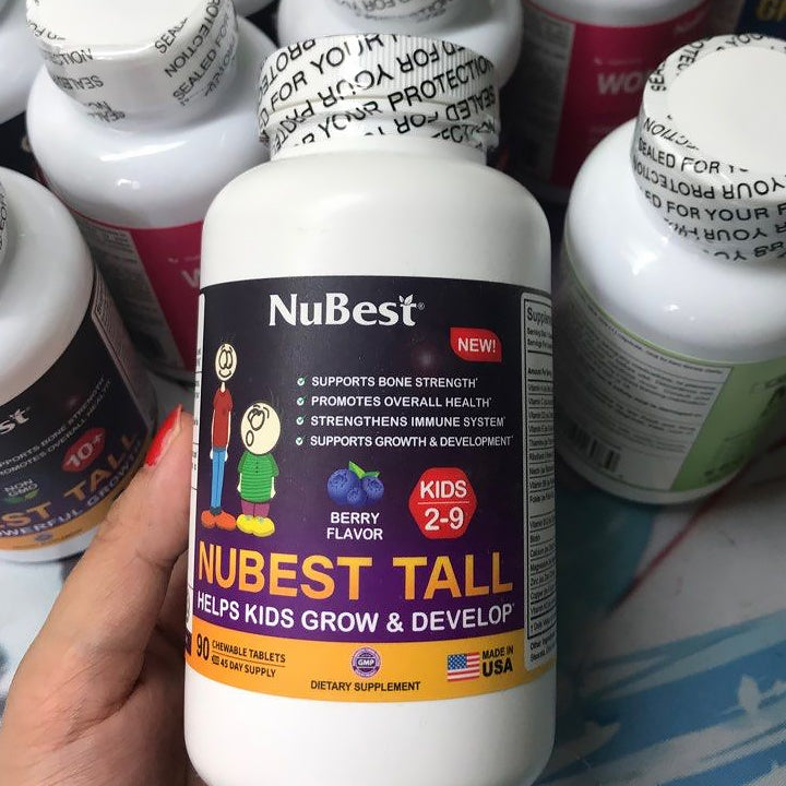 NuBest Tall Suplemento de Crecimiento para Niños (2-9 años)