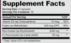 Inositol Myo & D-Chiro + Folato + Vitamina D 120 cápsulas