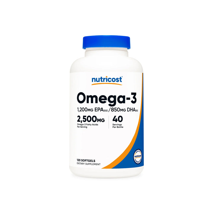 Omega-3 2500mg 120 cápsulas blandas
