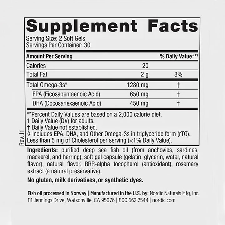 Omega-3 Líquido Ultimate 2840mg 8oz