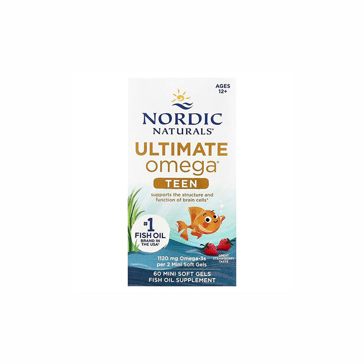 Omega-3 Ultimate Teen 60 mini cápsulas (+12 años)