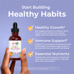 Multivitamínico Líquido para Bebés y Niños Pequeños sabor Naranja Vainilla Orgánico 60ml