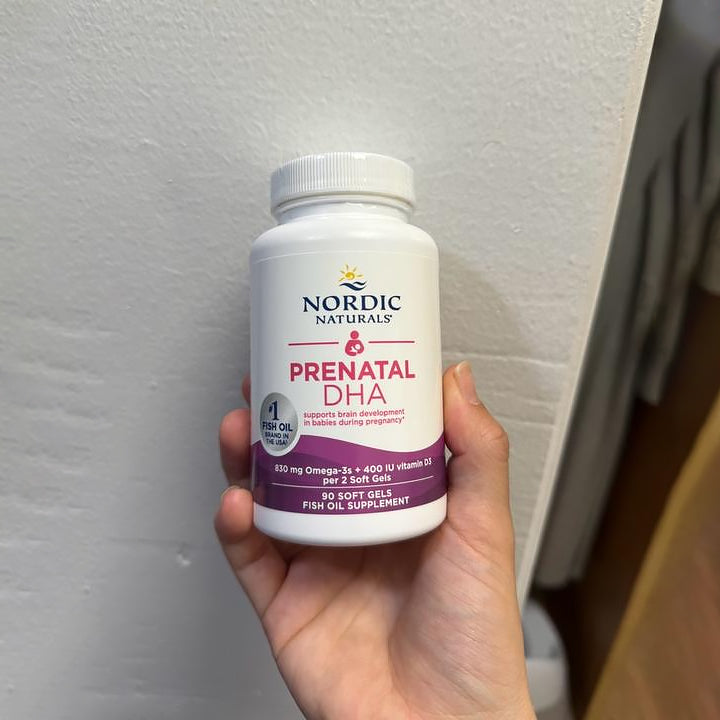 Prenatal DHA 830mg Omega-3 120 cápsulas blandas