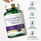 Resveratrol 1800mg 180 cápsulas