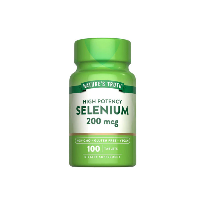 Selenio 200mcg 100 tabletas