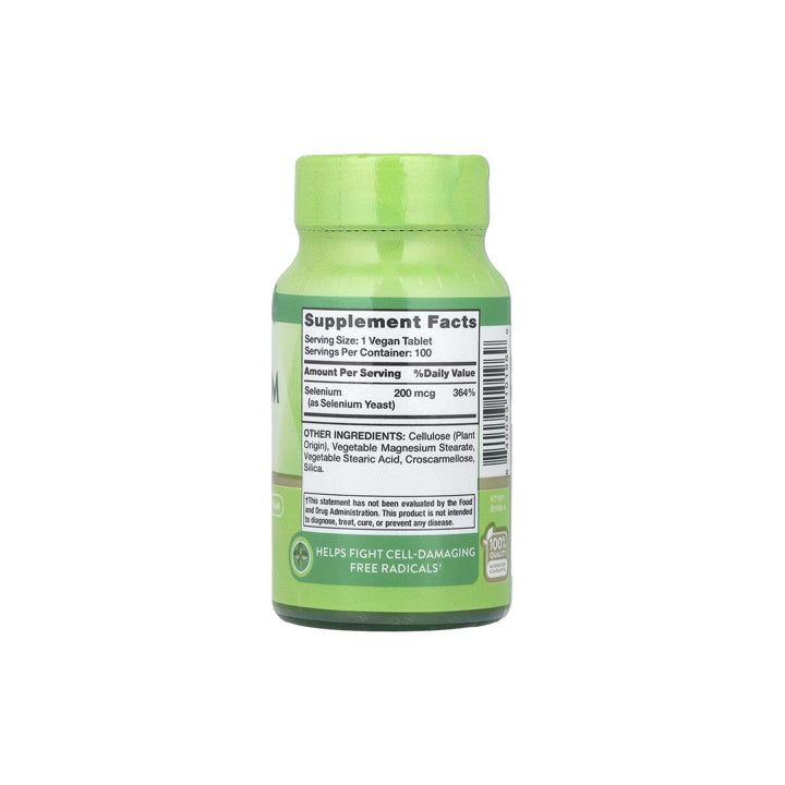 Selenio 200mcg 100 tabletas