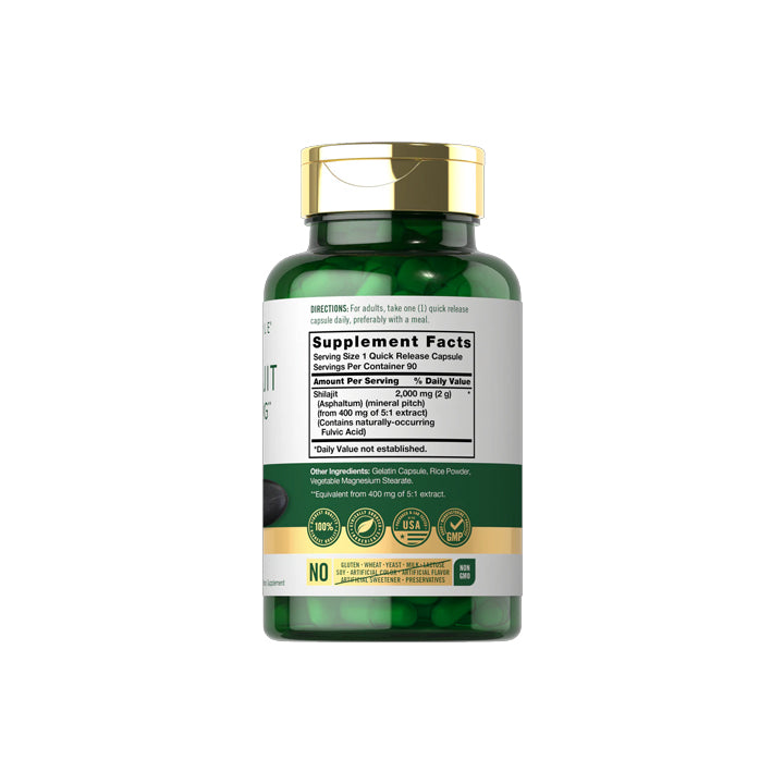 Shilajit 2000mg 90 cápsulas