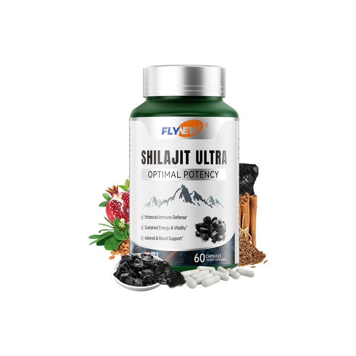 Shilajit Ultra con L-Arginina 60 cápsulas