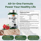 Shilajit Ultra con L-Arginina 60 cápsulas