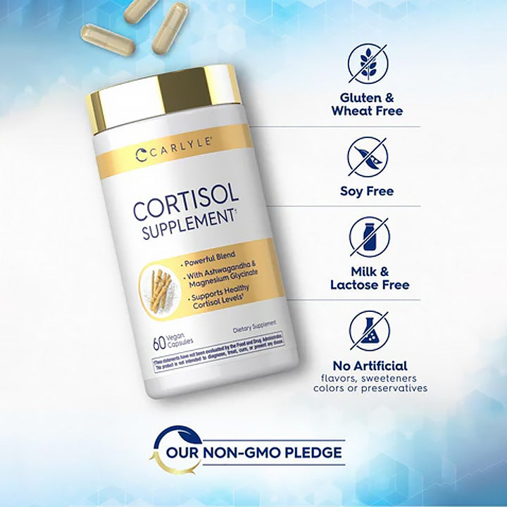 Suplemento para el Control del Cortisol