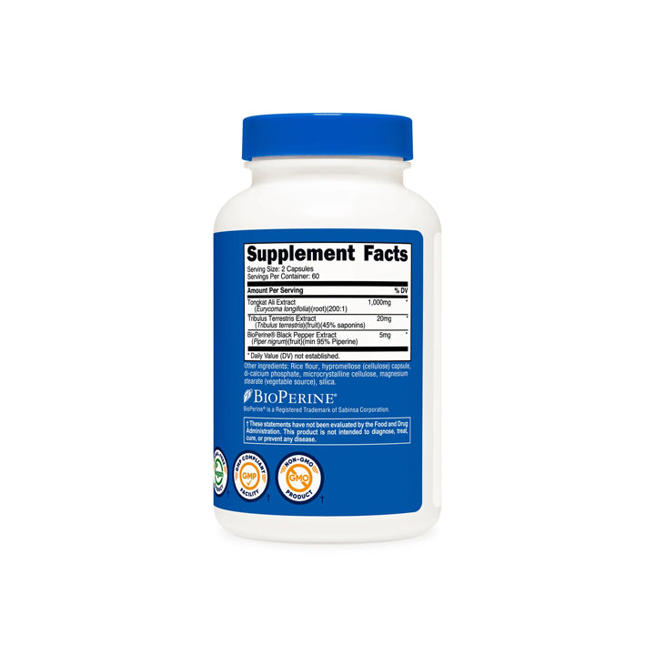 Tongkat Ali 1000mg 60 cápsulas