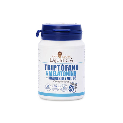 Triptófano con Melatonina, Magnesio y Vitamina B6