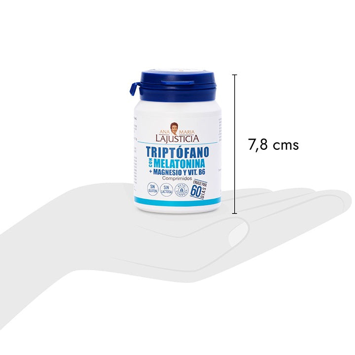 Triptófano con Melatonina, Magnesio y Vitamina B6