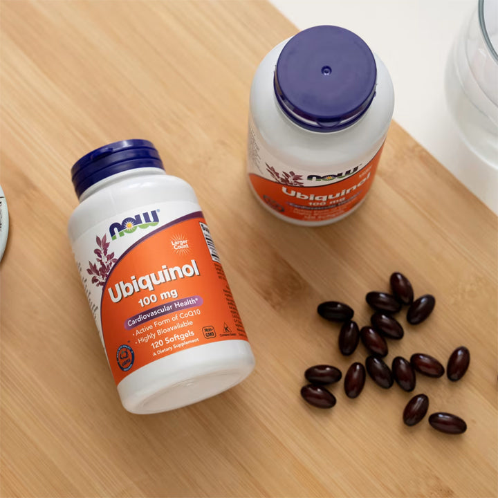 Ubiquinol 100mg 120 cápsulas blandas