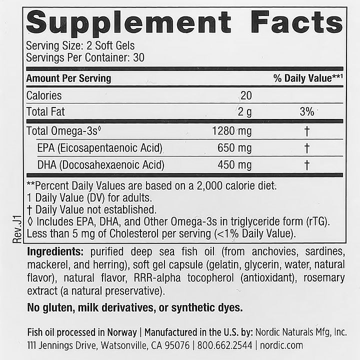 Ultimate Omega 60 cápsulas