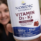 Vitamina D3 + K2 en Gomitas 60 gomitas