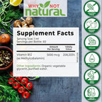 Vitamina B12 Líquida Orgánica 5000mcg