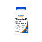 Vitamina C + Zinc 1000mg / 45mg 120 cápsulas