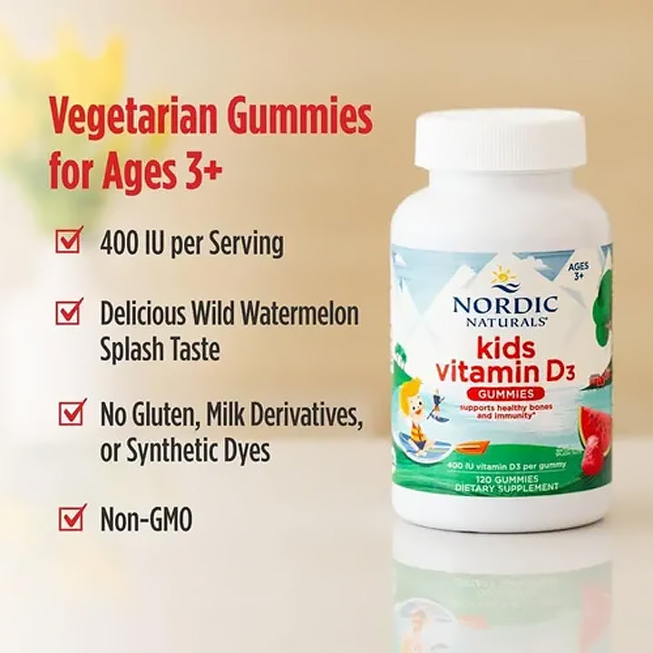 Vitamina D3 para Niños 120 gomitas