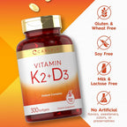 Vitamina K2 + D3 300 cápsulas blandas