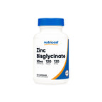 Bisglicinato de Zinc 50mg 120 cápsulas