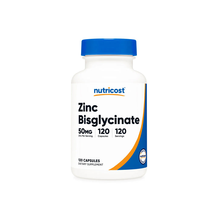 Bisglicinato de Zinc 50mg 120 cápsulas