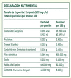 Ácido Alfa Lipoico 600mg 120 cápsulas
