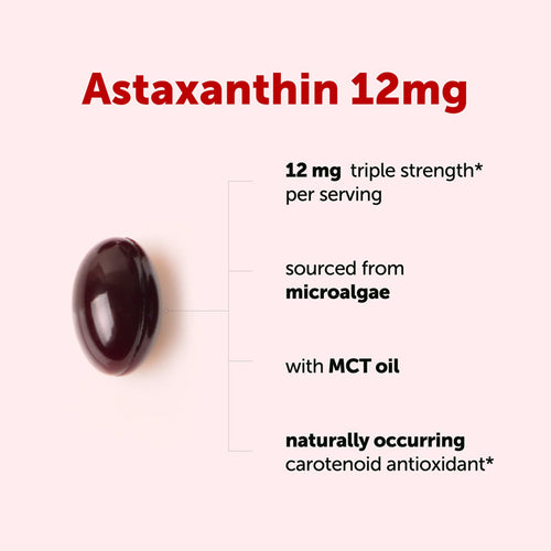 Astaxantina 12mg 120 cápsulas