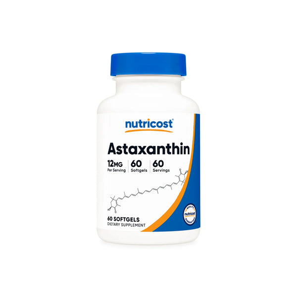 Astaxantina 12mg 60 cápsulas blandas