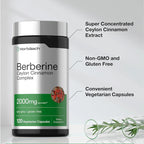 Berberina 2000mg 120 cápsulas