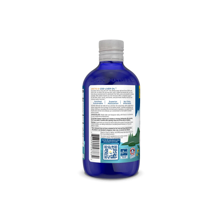 Aceite de Bacalao Ártico-D Sabor Limón 237ml