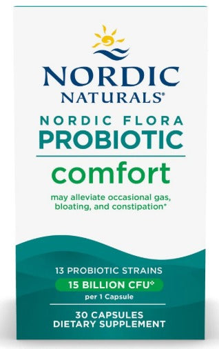 Nordic Naturals Flora Probiotic Comfort 30 cápsulas