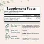 Vitamina C Liposomal 2500mg 240 cápsulas