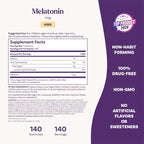 Melatonina Kids 1mg 140 gomitas