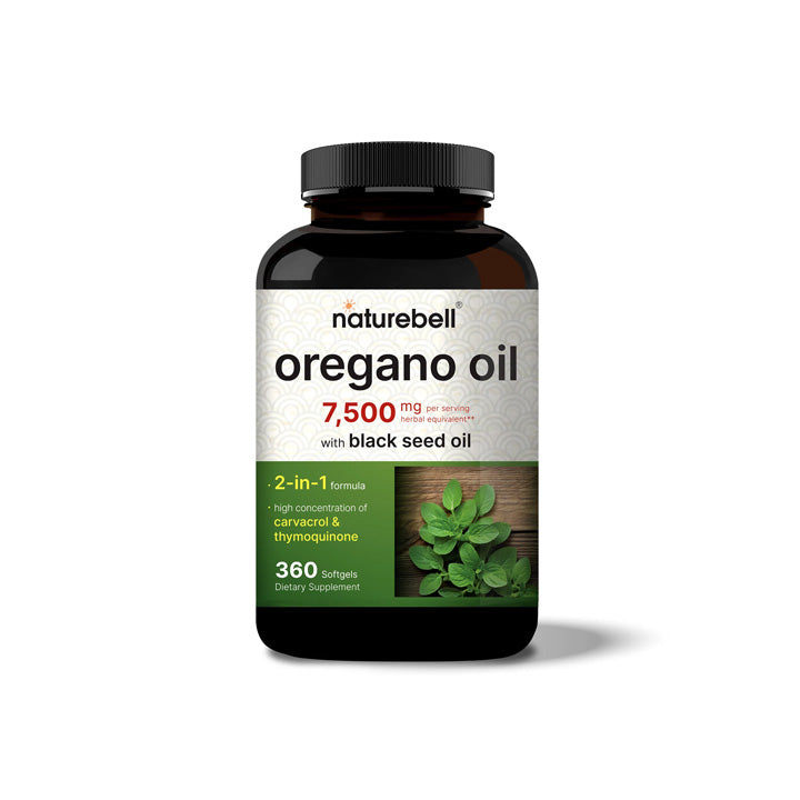 Aceite de Orégano 7500mg 120 cápsulas blandas