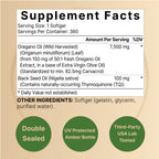 Aceite de Orégano 7500mg 120 cápsulas blandas